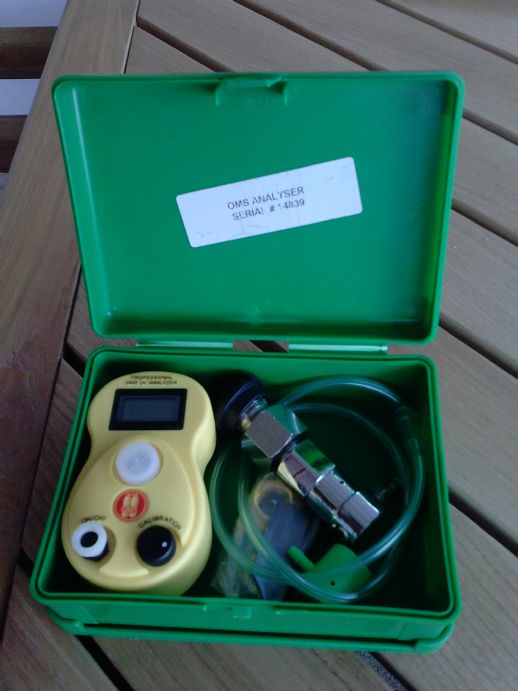 Professional OMS O2 Analyser