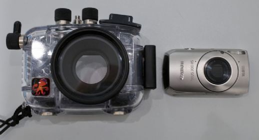 Canon Ixus 300HS e scafandro Ikelite