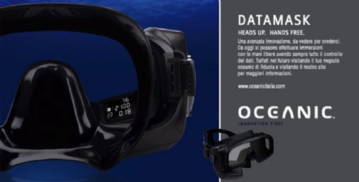 New Oceanic DataMask HUD Computer Transm