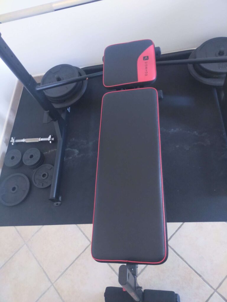 Home gym – palestra rack + pesi dischi ghisa 120kg